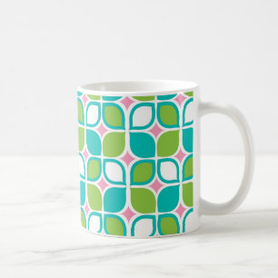 Retro Leaves Coffee Mug