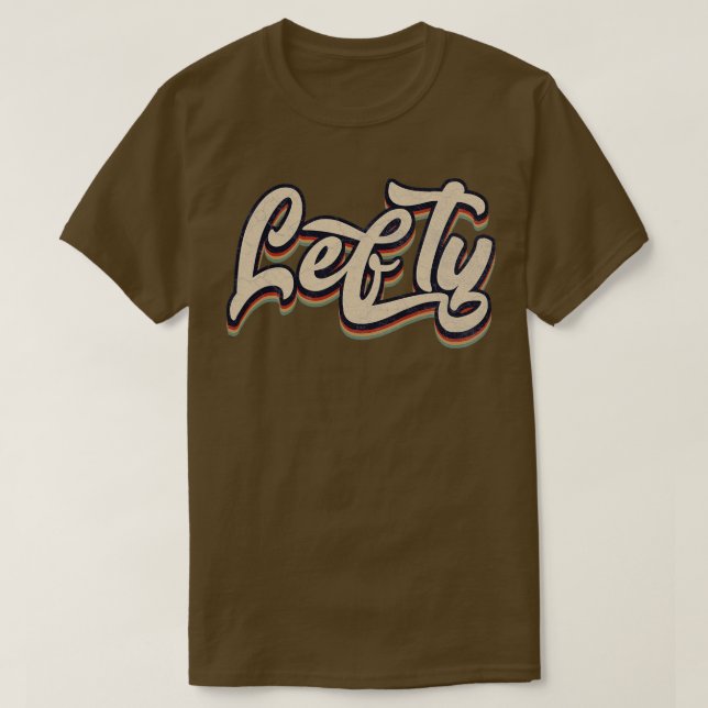 Retro Lefty T-Shirt (Design Front)