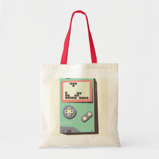 Retro LEGO Gameboy - Pixel Art Design Tote Bag