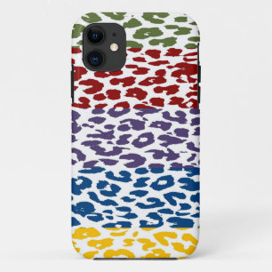 Retro Leopard Print Skin Stripe Pattern Case-Mate iPhone Case