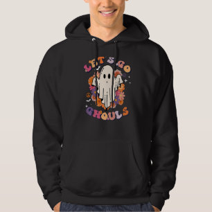 Retro Lets Go Ghouls Kids Halloween Party Trick Or Hoodie