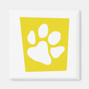 Retro Letter O Magnet