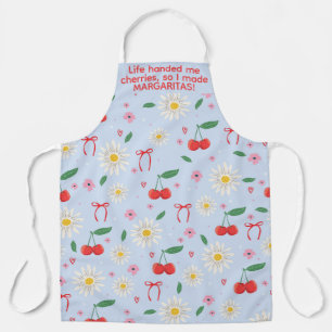 Retro Life handed me cherries so I made Margaritas Apron