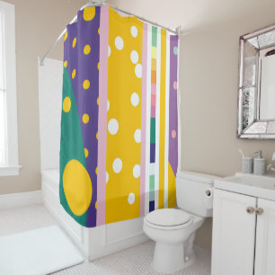 Retro: Liliana 6a Shower Curtain