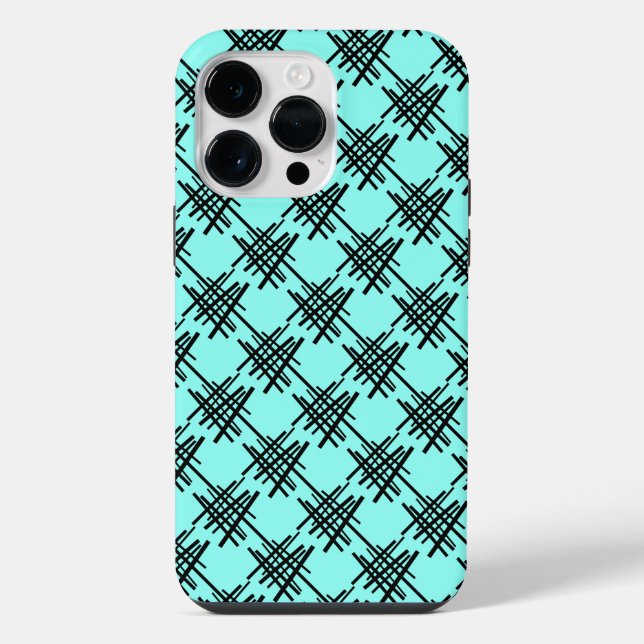 Retro Lines iPhone Case (Back)