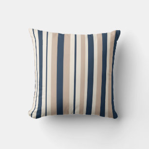 retro lines pattern cushion