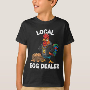 Retro Local Egg Dealer Shirt, Funny Easter Chicken T-Shirt