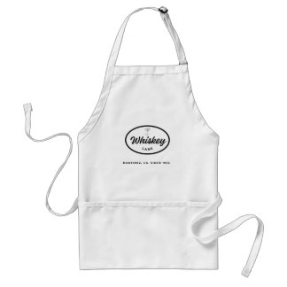 Retro Logo White Apron