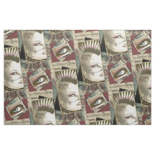 Retro London British Punk Rock Music Fashion Fabric