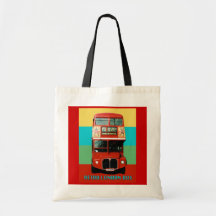 Retro London Bus Bag