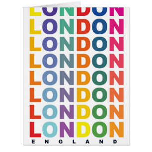 Retro London England poster