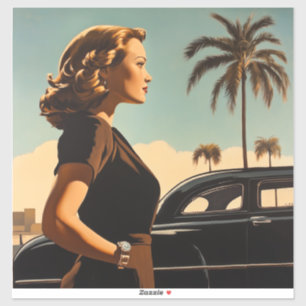 Retro Los Angeles Beauty