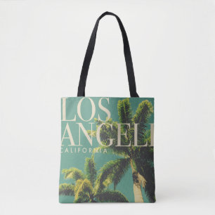 Retro Los Angeles California Poster tote bag