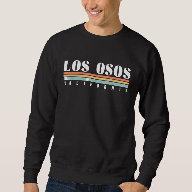 Retro Los Osos California Sweatshirt (Front)