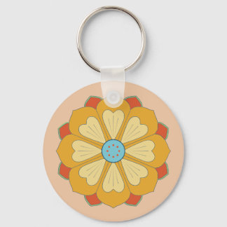 retro lotus series key ring
