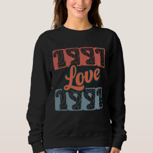 Retro Love 1991 Original Edition Class Perfect Leg Sweatshirt