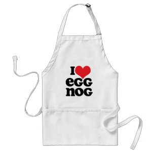 Retro Love Egg Nog Apron