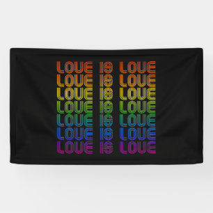 Retro Love is Love Banner