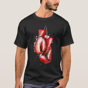 Retro Love Red Boxing Gloves Boxer 2022 T-Shirt