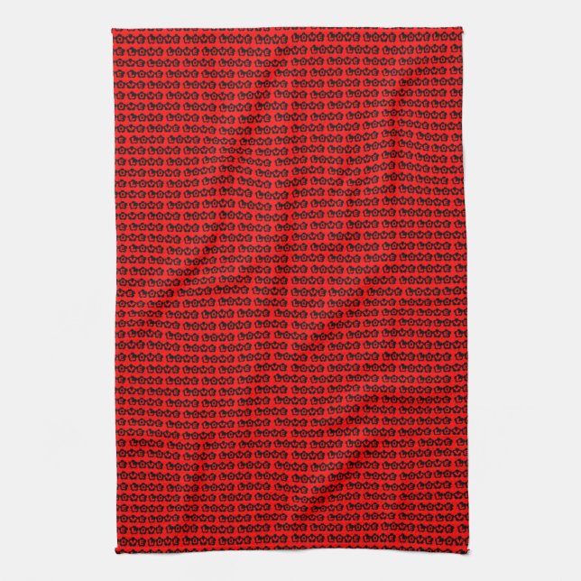 Retro LOVE Tea Towel (Vertical)