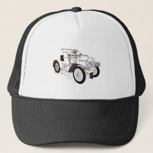 retro machine trucker hat