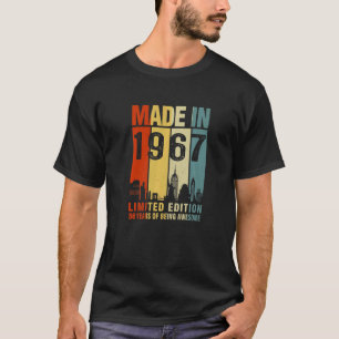 Retro Made In 1967  56 Years Of Being Awesome T-Shirt