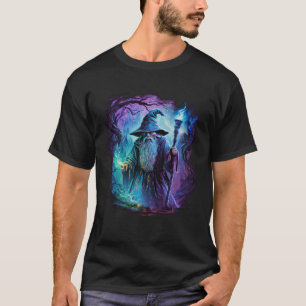 Retro Magical Wizard Fantasy  15 T-Shirt