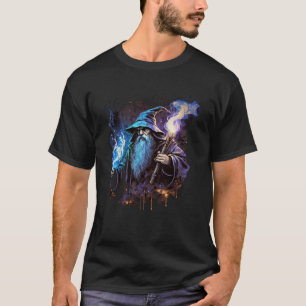 Retro Magical Wizard Fantasy  3 T-Shirt