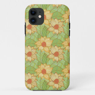 Retro Magnolia Pattern Case-Mate iPhone Case
