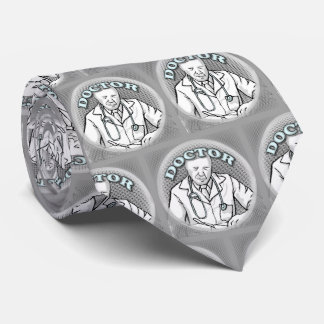 Retro Male Doctor Tie