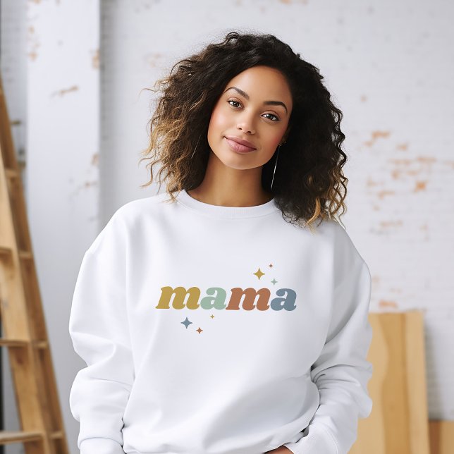 Retro Mama Sweatshirt (Creator Uploaded)