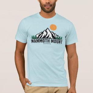 Retro Mammoth Mountain Ski Sunset T-Shirt