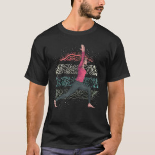 Retro Mandala Spiritual Meditation Yogi Buddhist Y T-Shirt