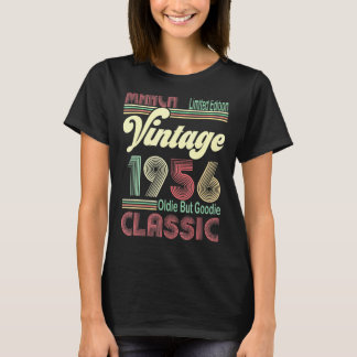 Retro March 1956 Vintage Oldie But Goodie 65th Bir T-Shirt