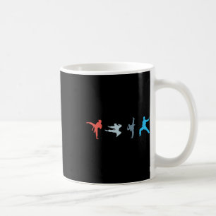 Retro Martial Art Black Belt Athlete Japanese Spor Coffee Mug