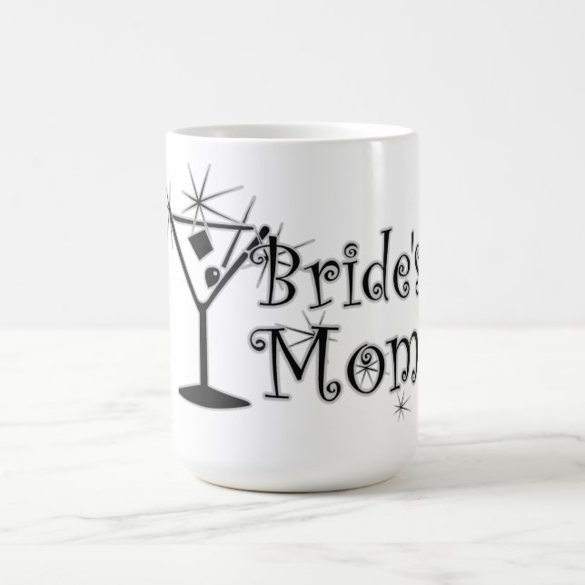 Retro Martini - Bride’s Mom Coffee Mug (Center)