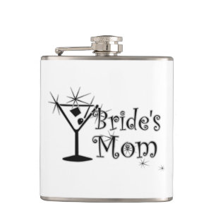 Retro Martini - Bride’s Mum Hip Flask