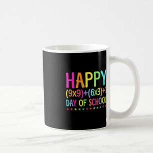 Retro Math Formula 100 Days Of School Teacher Boy Coffee Mug