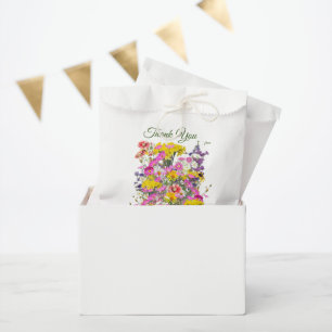Retro Meadow Classic Flowers Favour Bags
