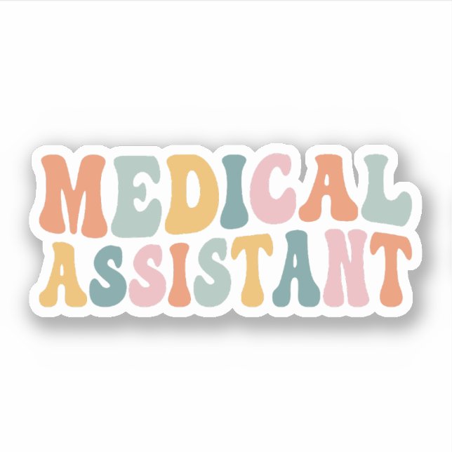 Retro Medical Assistant, Med Assistant Graduation (Front)