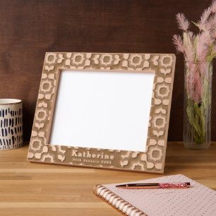 Retro Mediterranean Tiling Etched Frames