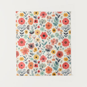 Retro Meets Modern Tapestry