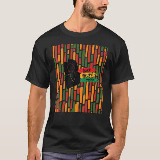 Retro Melanin Black History Month African American T-Shirt