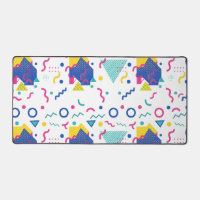 Retro Memphis Geometric Pattern