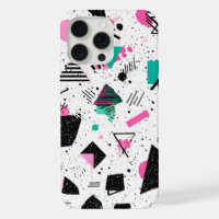 Retro Memphis Geometric Pattern
