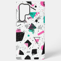 Retro Memphis Geometric Pattern