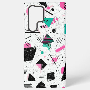 Retro Memphis Geometric Pattern Samsung Galaxy Case