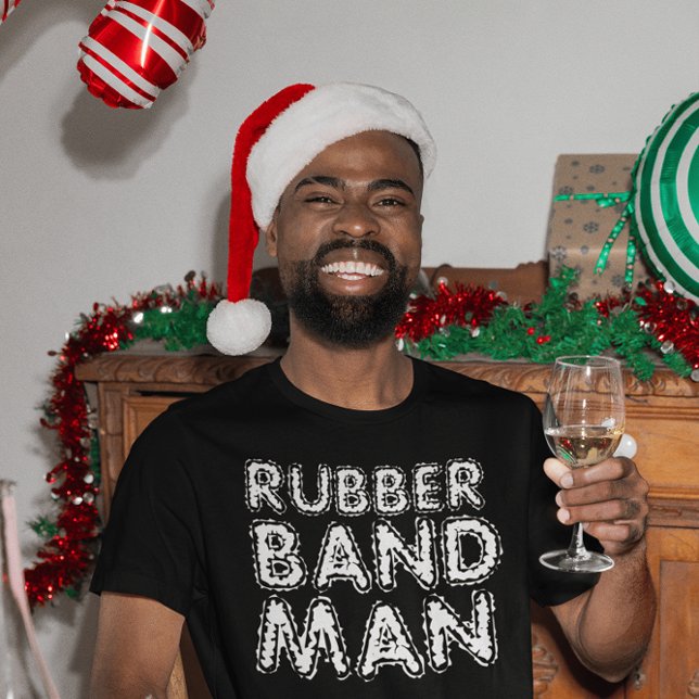 RETRO MEN'S RUBBER BAND MAN T-SHIRTS (Creator Uploaded)