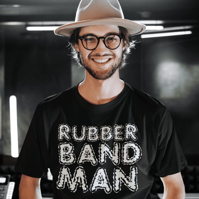 RETRO MEN'S RUBBER BAND MAN T-SHIRTS (Creator Uploaded)