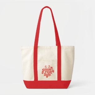 Retro Merry Everything Merry Christmas   Tote Bag